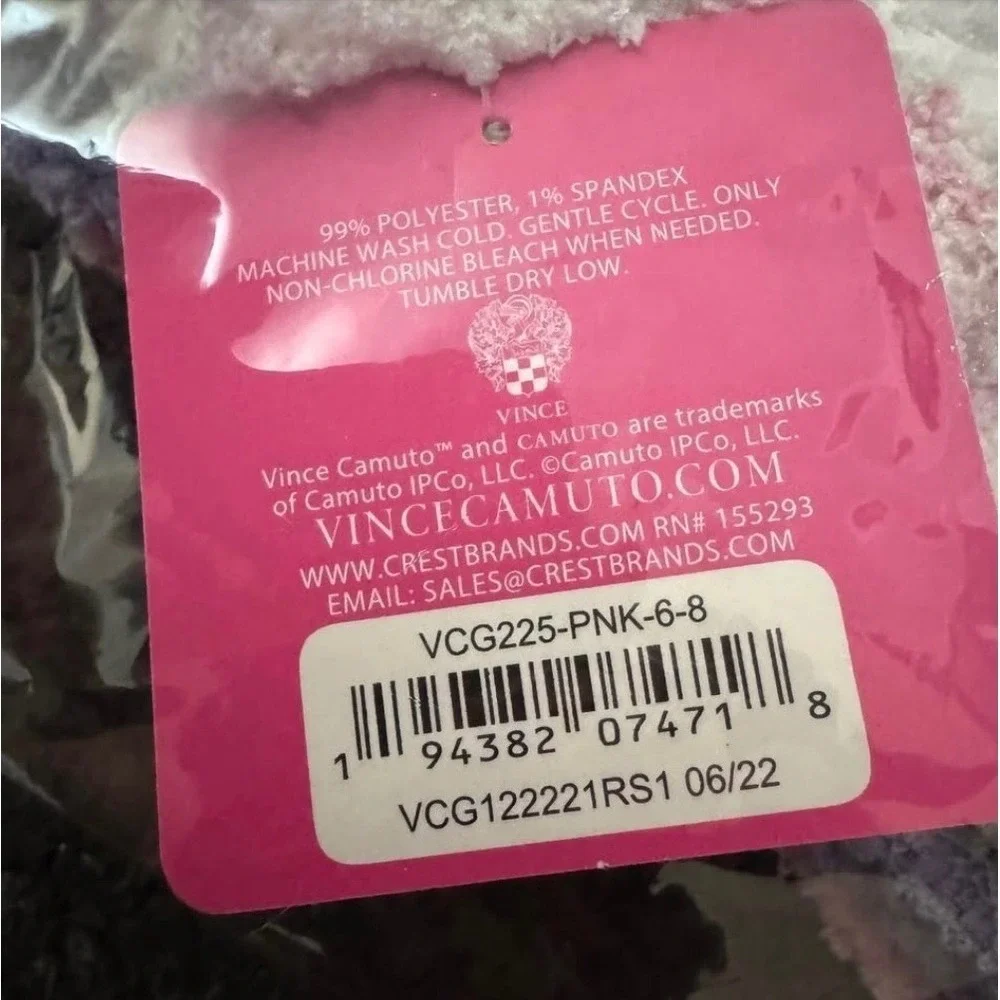 NWT 9 Pairs Fuzzy Slipper Socks‎ Vince Camuto Non Slip 9 PAIRS